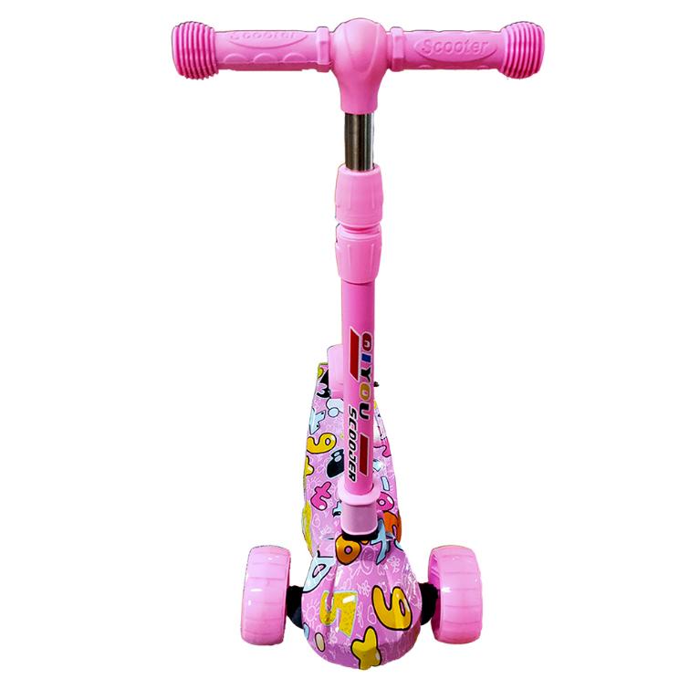 The Pink 3 Wheel Scooter